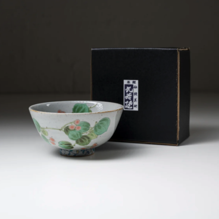 Kutani ware Rice Bowl – Smilax