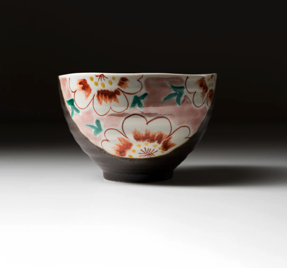 Kutani ware Large Rice Bowl – Hanamaru